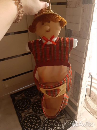 Кукла поделка подвесная