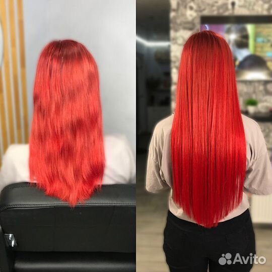 Наращивание волос биопротеин/ Обучение