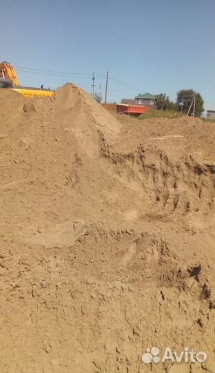 Песок, щебень с доставкой