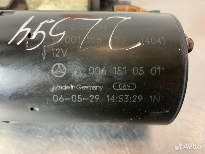 Стартер Mercedes Cls C219 M272 3.5I 2006