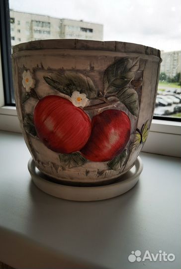 Горшок цветочный