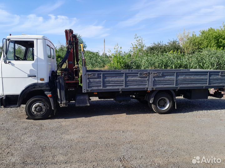 Аренда и услуги манипулятора, стрела 3 т, борт 5 т, 5.6 м