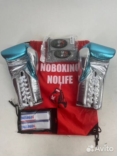 Боксерские перчатки No Boxing No Life 12 oz
