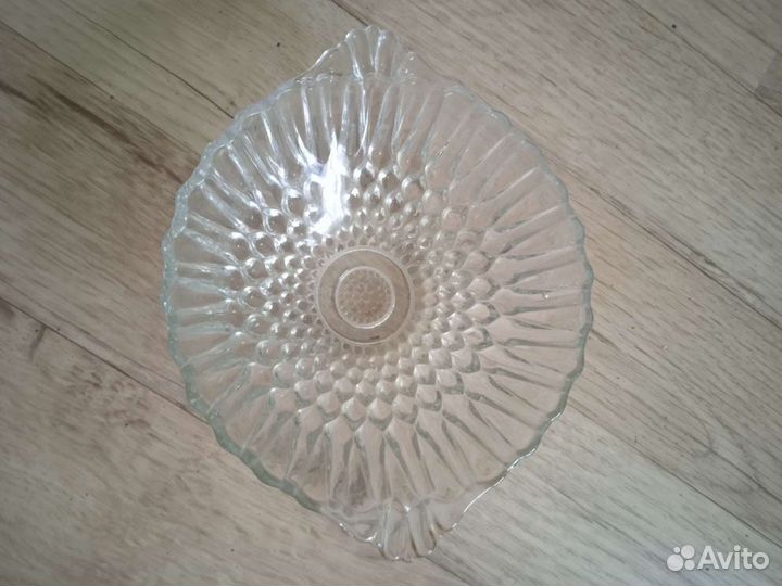 Икорница хрусталь СССР
