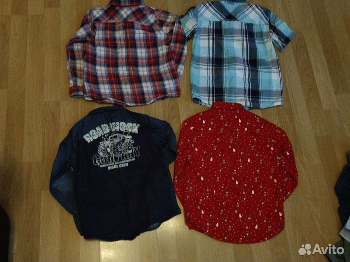 Рубашки для мальчика 122 см