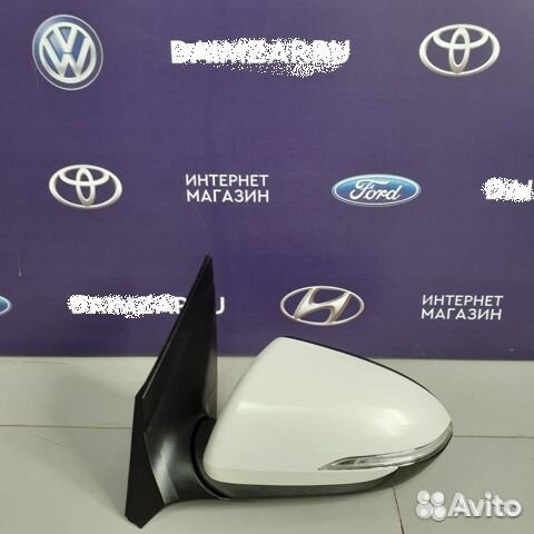 Зеркало левое с обогр. и повтор. Hyundai Solaris 2