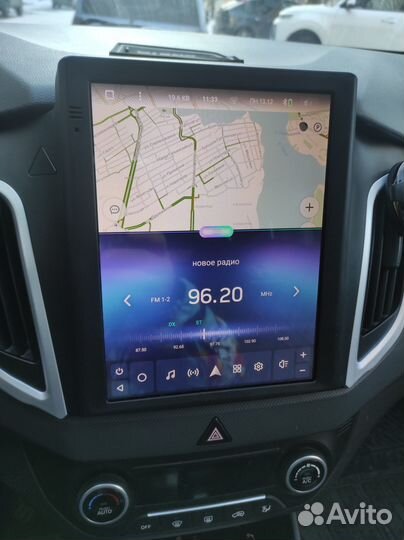 Android стиль Tesla для Hyundai Creta, есть Teyes