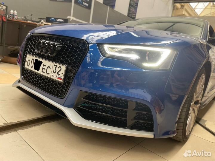 Бампер Audi A5 8T+ рест RS5