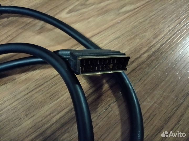 Кабель видео, стерео, Scart-Scar