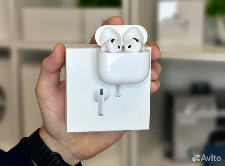 AirPods 4 «Original» с Шумоподавлением + Гарантия