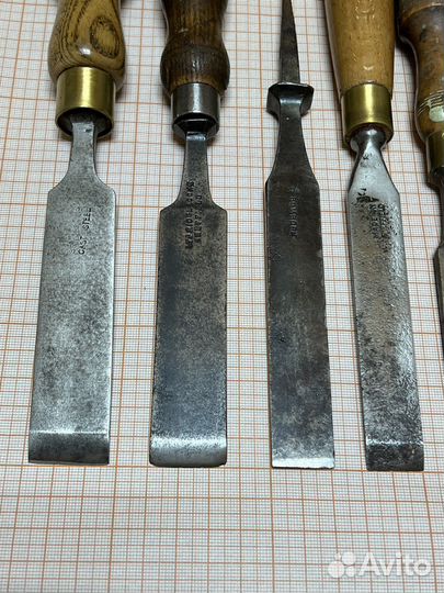 Старинные стамески. Англия
