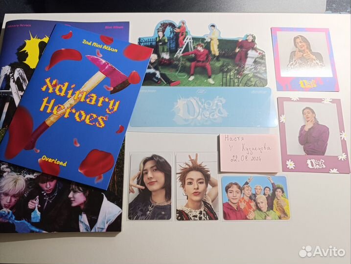 Карты Xdinary Heroes Stray Kids Enhypen The Boyz