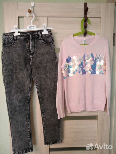 Пакет вещей для девочки 140 146