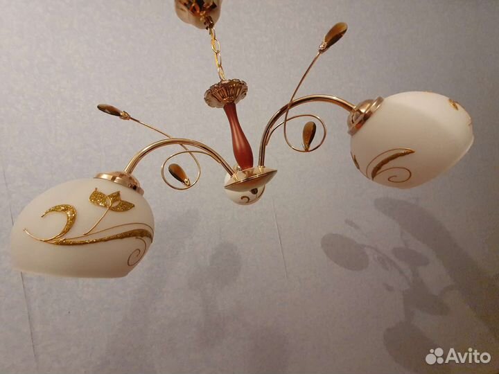 Люстра потолочная бу