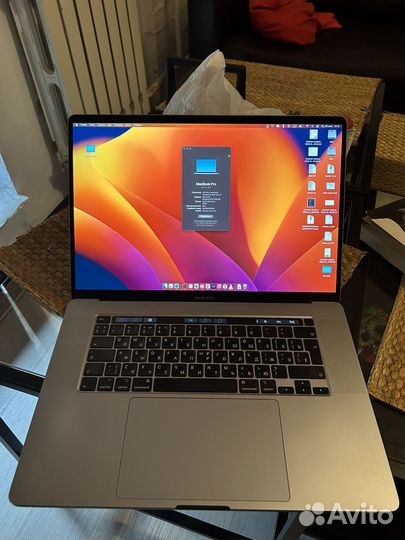 Apple MacBook Pro 16 2019 i7 16gb 512gb