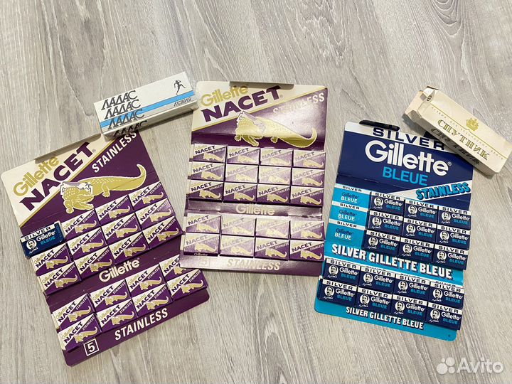 Лезвия для бритья Gillete для T-образных станков