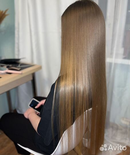 Кератиновое выпрямлени, нанопластика