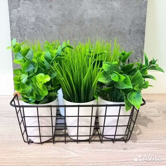 Искусственная зелень для интерьера