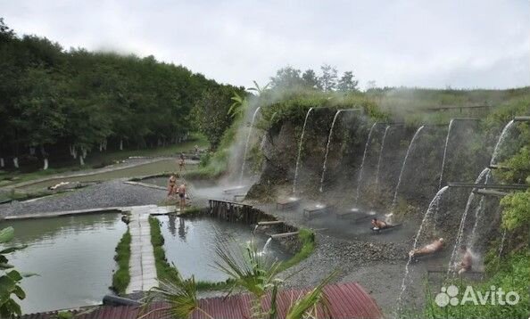 Экскурсия в Абхазию. Термальный источник