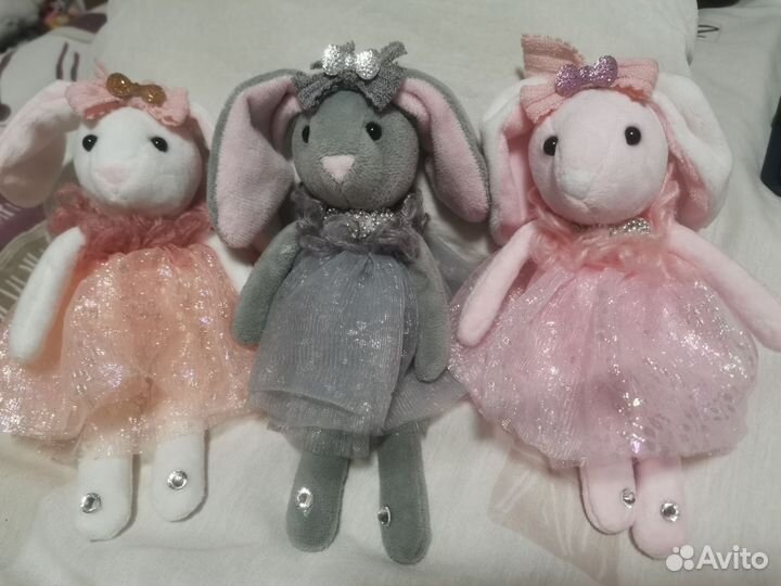 Мягкая игрушка зайчик