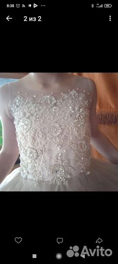 Платье облако для девочки 128-134