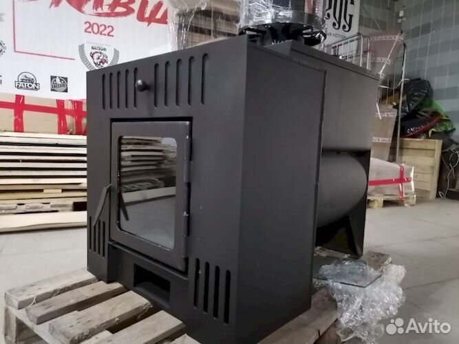 Банная печь Классик 70+20 м толщиной 9 мм