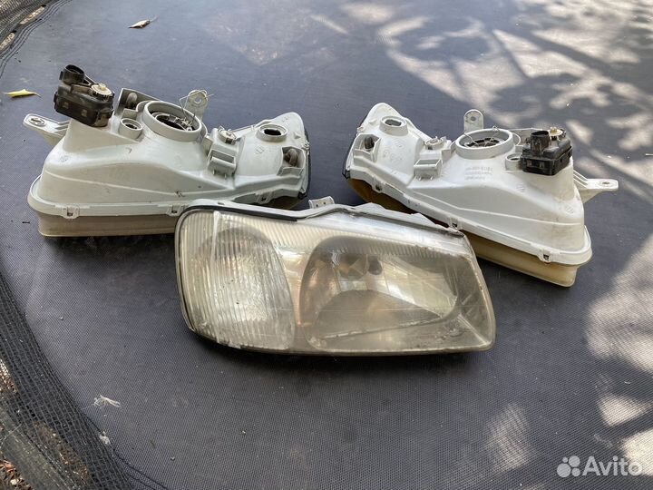 Фара передняя левая правая hyundai accent