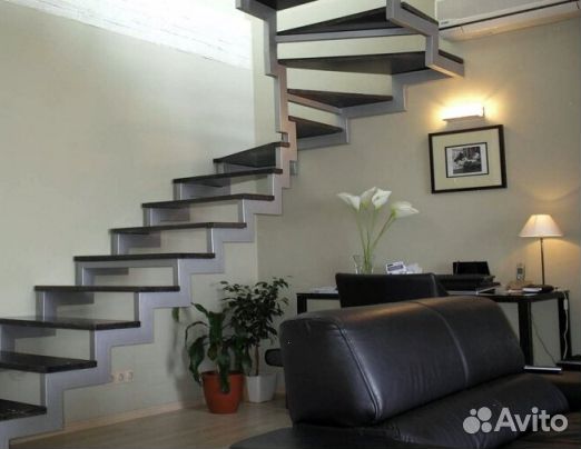 Металлокаркас Лестницы на Второй Этаж