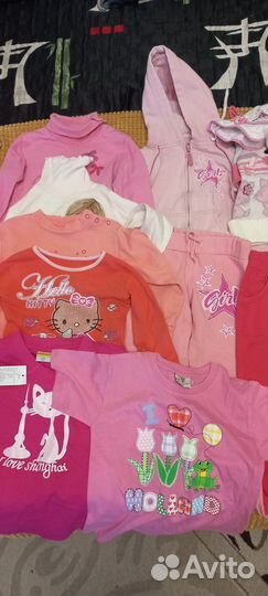Вещи пакетом д/девочки р.92-98