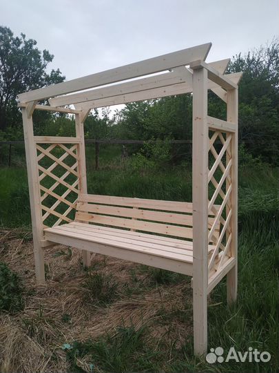 Пергола деревянная