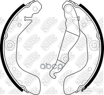 Колод. торм. бар. nibk FN0727 FN0727 NiBK