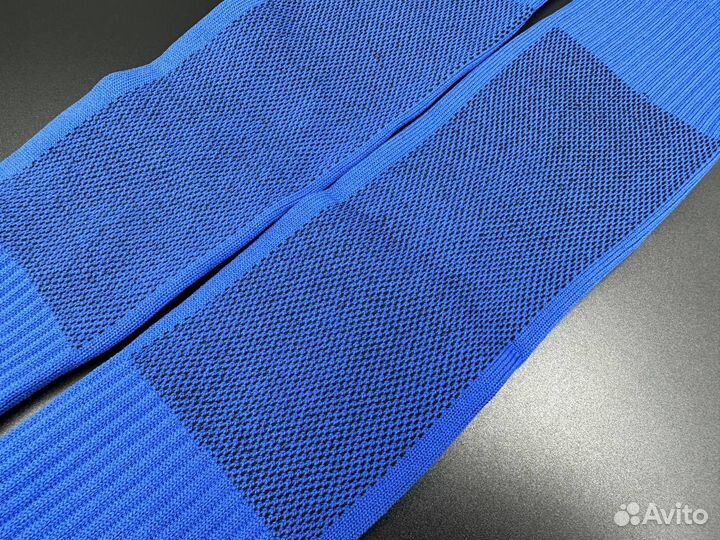 Гетры обрезки nike синие