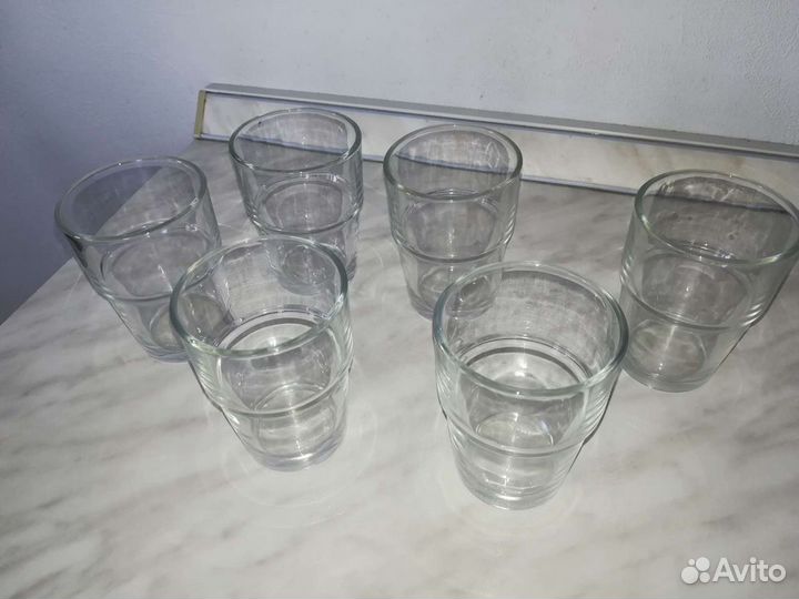 Ikea.Стаканы для воды,соков, стопки