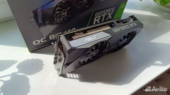 Видеокарта asus RTX 3060ti