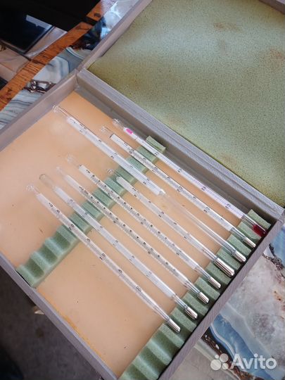 Термометры лабораторные разные