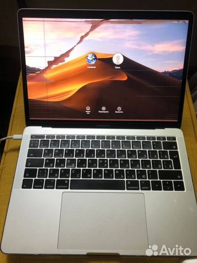 Macbook pro 13 2017 - запчасти или восст. дисплея