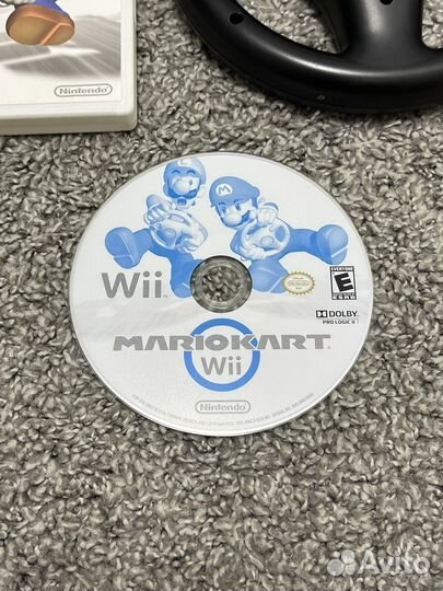 Mario Kart Wii + Руль Nintendo Wii