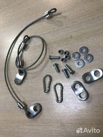 Трос крепления борта прицепа (комплект из 2 шт.) а