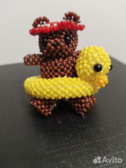 Фигурки из бисера