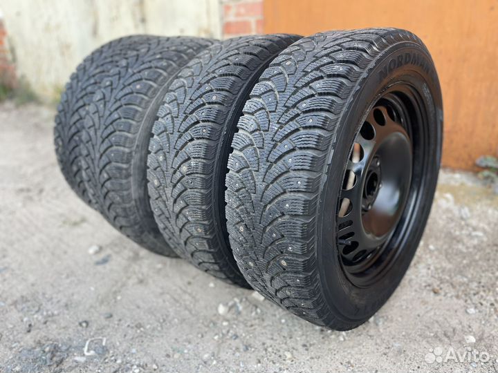 Колеса зимние r16 205 60 nokian nordman 4