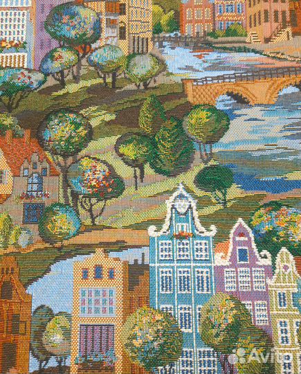 Ткань гобелен Амстердам с хлопком