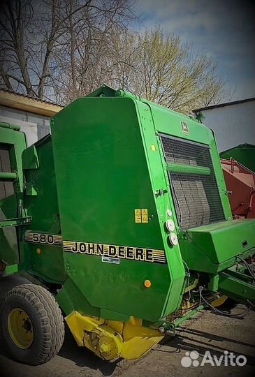 Пресс-подборщик John Deere 580, 1999