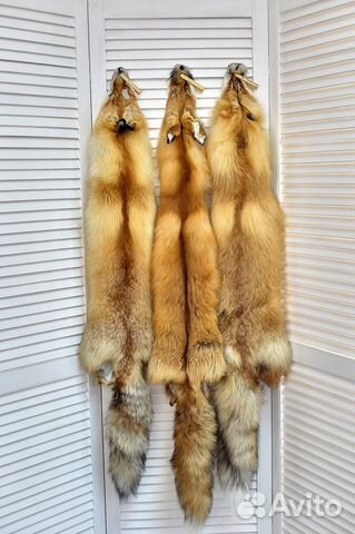 Шкуры Шкура Лисы выделанная