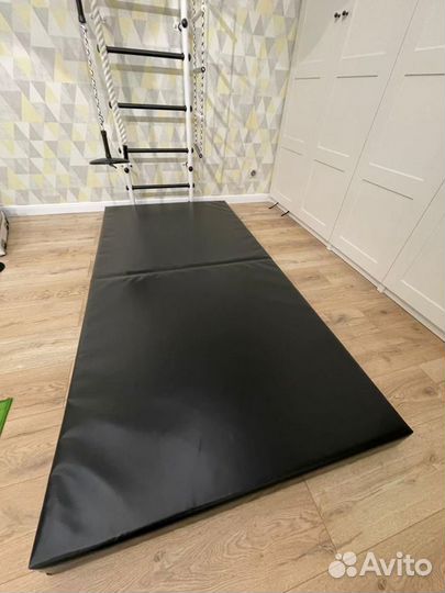 Мат детский под шведскую стенку - складной