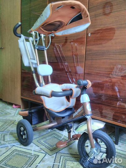 Детский велосипед с ручкой