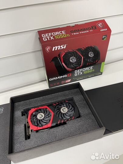 Видеокарта GeFroce GTX 1050Ti 4gb новая