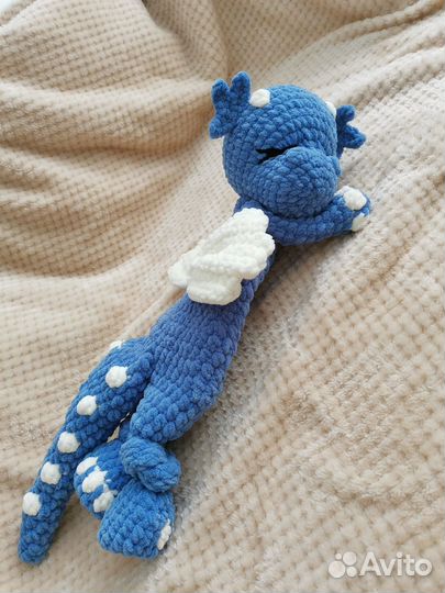 Дракон вязаный символ 2024 года