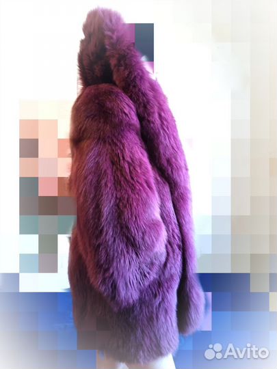 Полушубок из песца