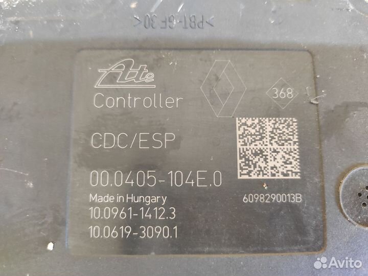 Блок ABS Renault Megane 3