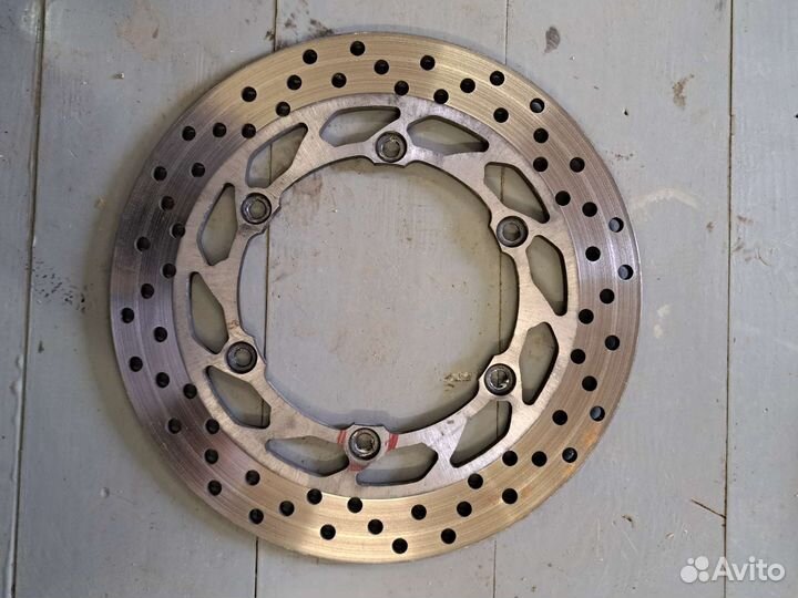 Диск тормозной задний Yamaha оригинал 265мм